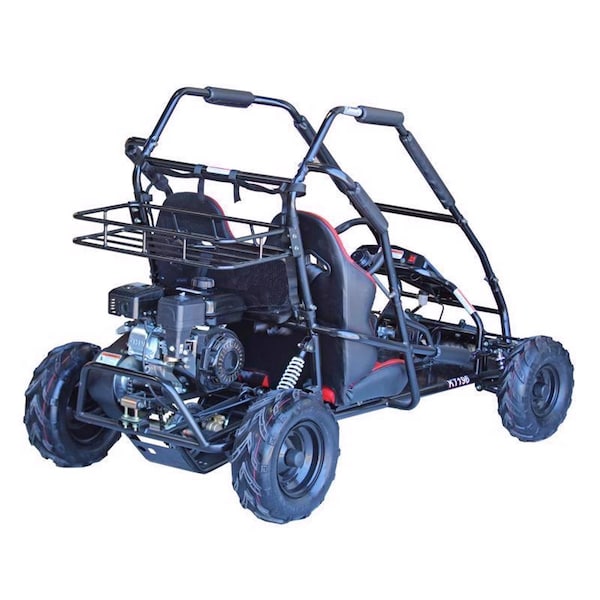 Coleman Powersports Unisex Go-Cart Black KT196 | Zoro